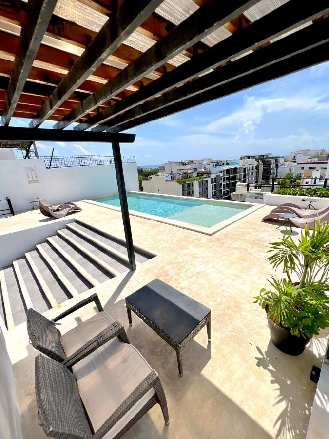 Paradise Apt Steps 5Thav & Beach Playa del Carmen Exterior foto